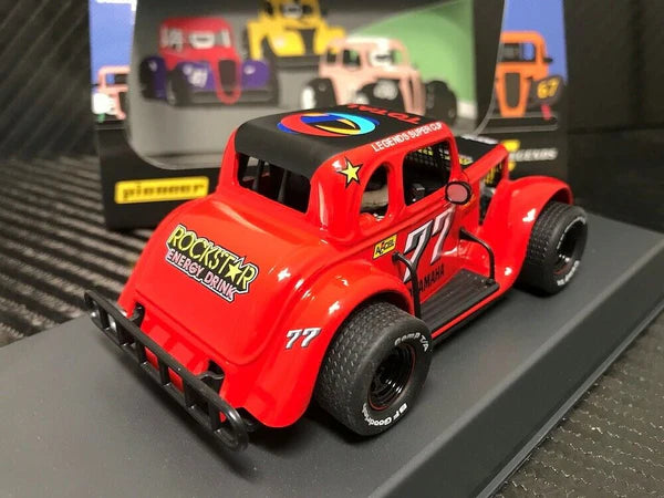 Pioneer ’34 Red Ford Coupe Legends Racer