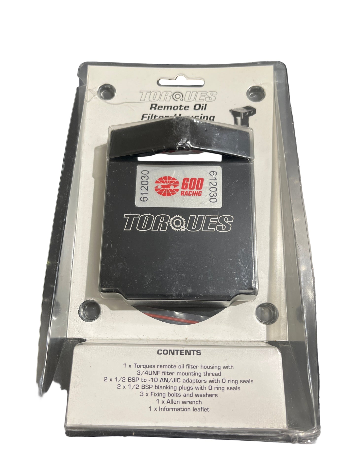 Remote oil filter housing and Bracket