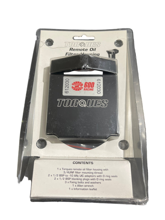 Remote oil filter housing and Bracket