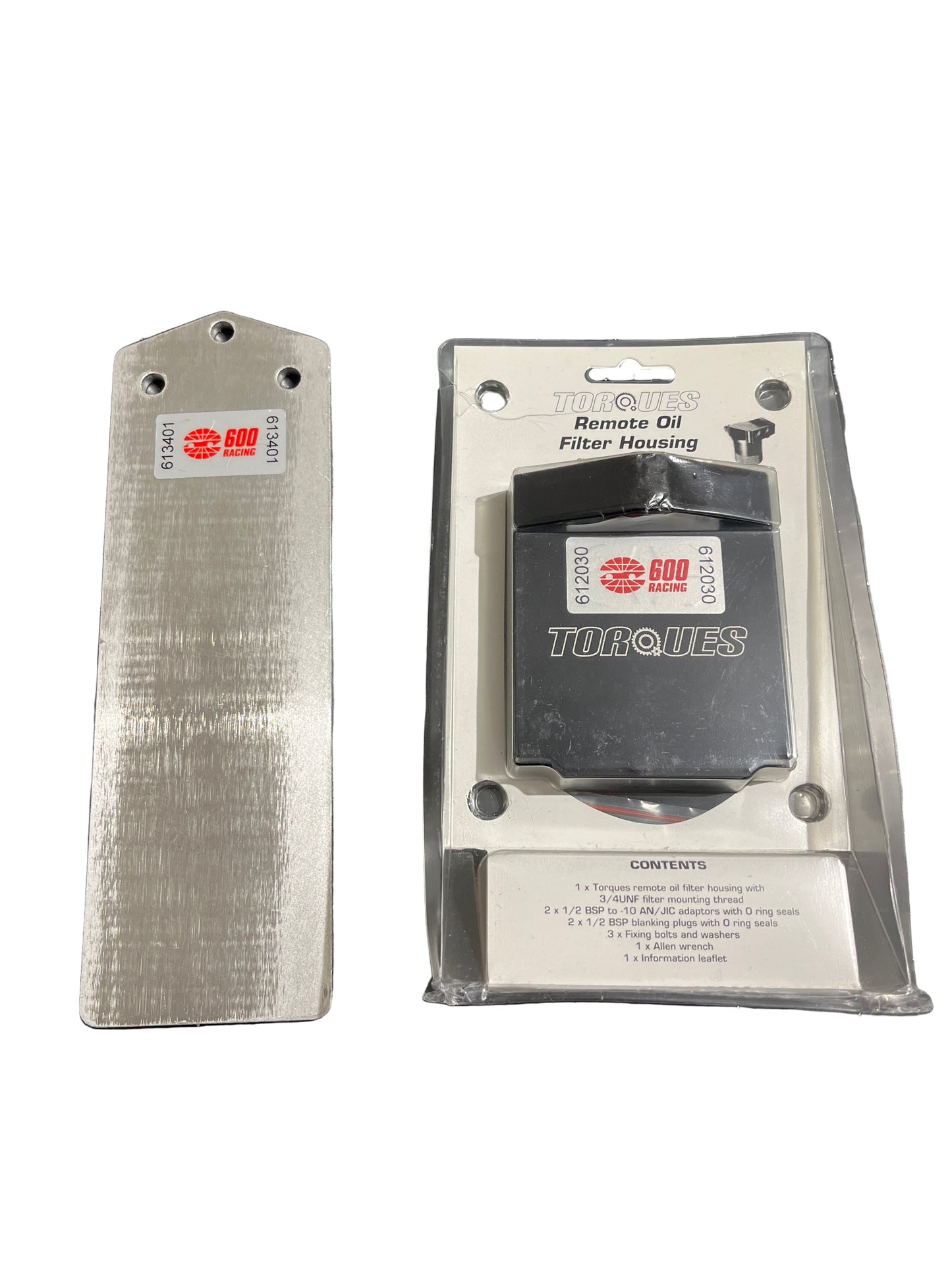 Remote oil filter housing and Bracket