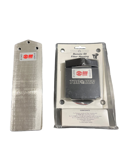 Remote oil filter housing and Bracket